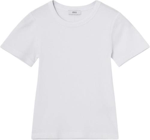 Envii Enally SS Crop TEE 5314 Kvinde White Kortærmede T-shirts Str L -...