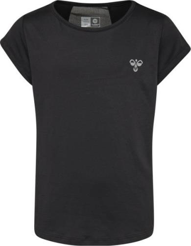 Hummel Hmlregina Tshirt S/S Str 8 år / 128 cm - Sort Kortærmede T-shir...