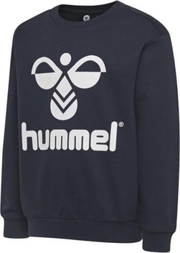 Hummel Hmldos Sweatshirt Str 8 år / 128 cm - Blå Sweatshirts hos Magas...