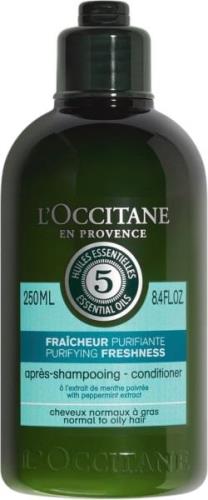 L'Occitane Purifying Conditioner 250ml 250 ml - Balsam hos Magasin