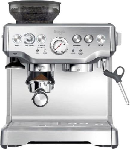 SAGE The Barista Express Espressomaskine Brushed Steel Str 31,8 x 35,1...