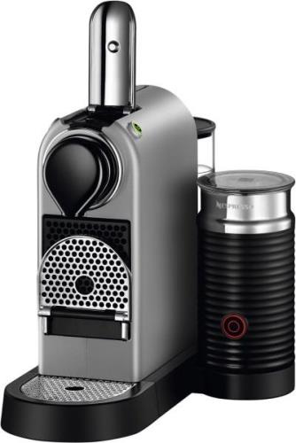 Nespresso Citiz&Milk Kaffemaskine Sølv Str (BxDxH): 21.9 x 37.2 x 27.8...