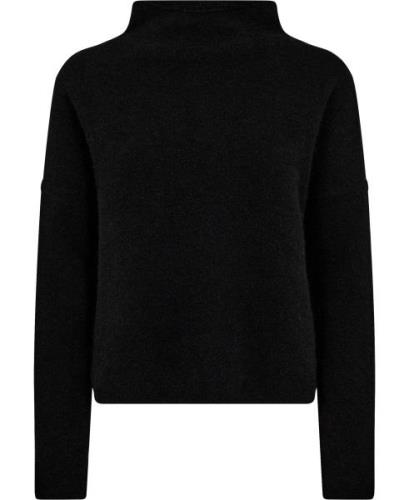 Filippa K Mika Yak Funnelneck Sweater Kvinde Black Rullekraver Str L -...