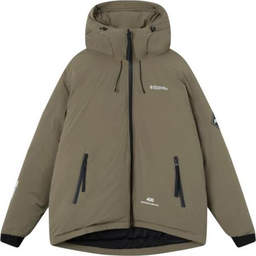 BLS Hafnia Insulated Light Jacket Mand Olive Vinterjakker Str S - hos ...