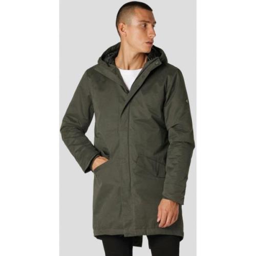 Fat Moose Marshall Winter Jacket Mand Beetle Green Vinterjakker Str L ...