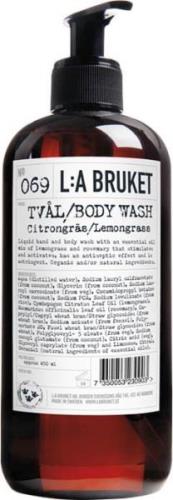 L:a Bruket Hand & Body Wash Lemongrass 450 ml. 450 ml - Shower Gel hos...