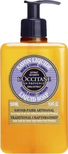 L'Occitane Lavender Liquid Soap 500 ml. 500 ml - Håndsæbe hos Magasin