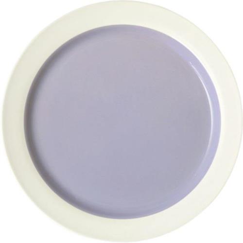 Studio About Clayware, Plate, Large, 2 PCS, Ivory/light Purple, 25015i...