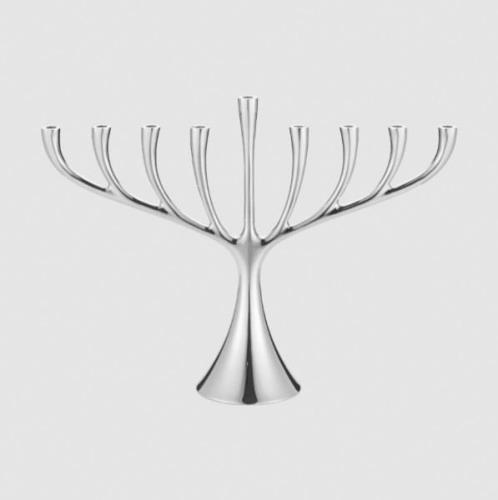 Georg Jensen Cobra Menorah 0008 - Kronelysestager hos Magasin