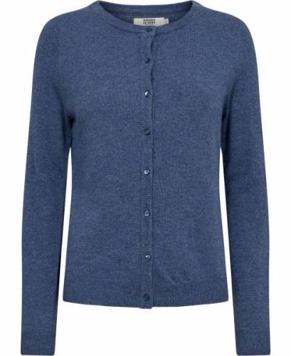 Magasin Myrna 3 RWS Cardigan Lambswool Kvinde Blue Copenhagen Melange ...