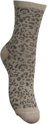 Pieces Pcsebby Glitter Long AOP Socks Noos Ankelstrømper - hos Magasin