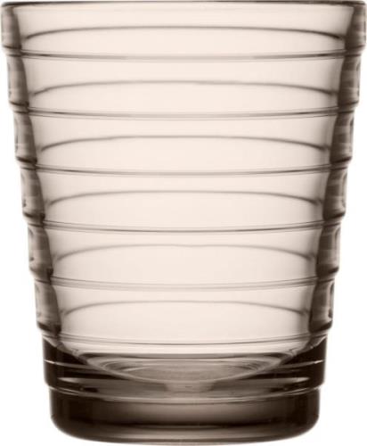 Iittala Aino Aalto 22cl Glas Linen 2stk Linen - Vandglas Glas hos Maga...