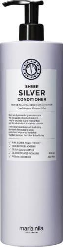 Maria Nila Sheer Silver Conditioner 1000 ml 1000 ml - Balsam hos Magas...