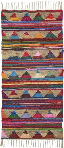 Bongusta Pyramid Chindi Rug Multi Str 60 x 90 cm - Gulvtæpper hos Maga...