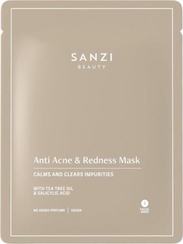 Sanzi Beauty Anti Acne & Redness Mask 25 ml - Ansigtsmaske hos Magasin