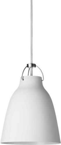 Fritz Hansen Caravaggio P1 White, Matt Str Ø16,5 CM, 21,6 CM - Pendler...