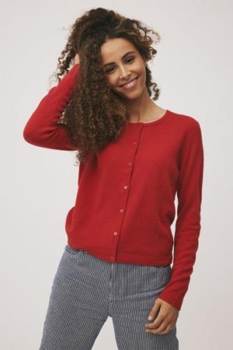 Magasin Mabel 3 100% Cashmere Kvinde Haute Red Sweaters Str L Cashmere