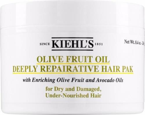 Kiehl's Olive Fruit Oil Deep Repair Hair Pak 250 ml - Hårkur hos Magas...