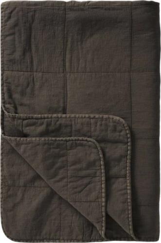 Ib Laursen Vintage Quilt Chocolate Brun Str L:180 B:130 cm - Plaider h...