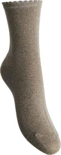 Pieces Pcsebby Glitter Long 1 Pack Socks N Ankelstrømper - hos Magasin