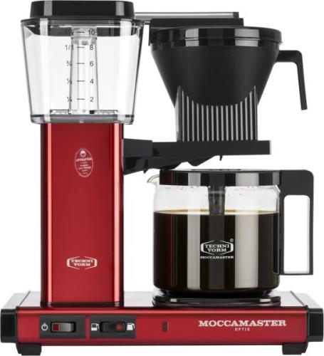 Moccamaster Moccamaster Optio Red Metallic Red Metallic - Kaffemaskine...