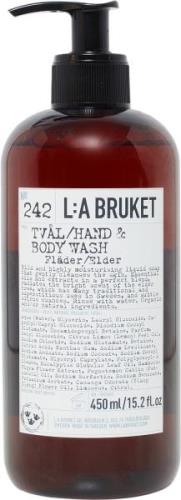 L:a Bruket Hand & Body Wash Elderflower 450 ml - Håndsæbe hos Magasin