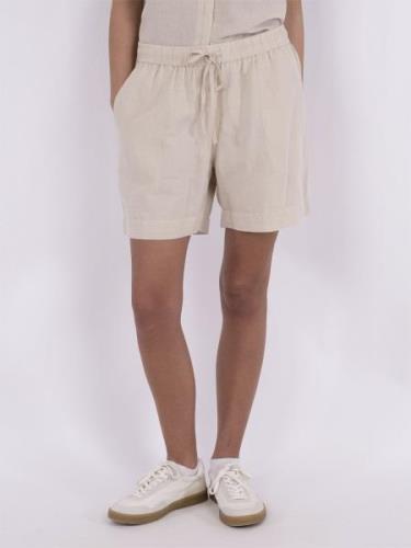 Neo Noir Shea Linen Shorts Kvinde Sand Hørbukser Str 40 - hos Magasin