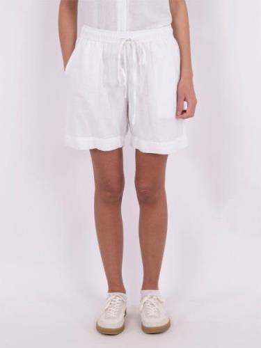 Neo Noir Shea Linen Shorts Kvinde White Hørbukser Str 34 - hos Magasin