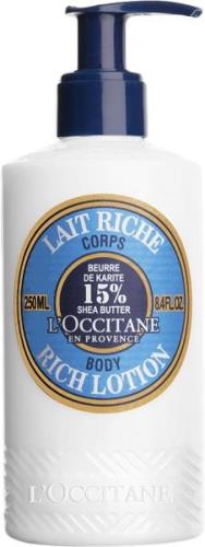 L'Occitane Shea Butter Body Lotion 250 ml. 250 ml - Cremer hos Magasin