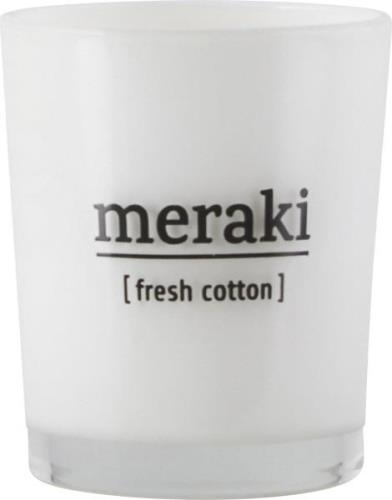 Meraki Duftlys Fresh Cotton Kvindeduft L:0cm, B:0cm, H:6,7cm - Duftlys...