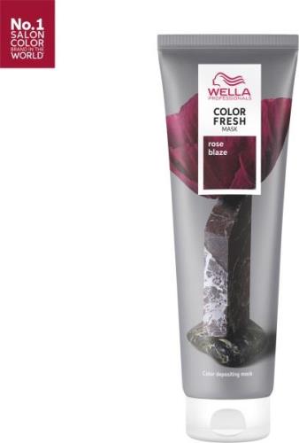 Wella Color Fresh Mask Rose Blaze 150 ml - Hårkur hos Magasin