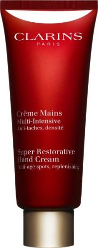 Clarins Super Restorative Hand Cream 100 ml. 100 ml - Håndcreme hos Ma...