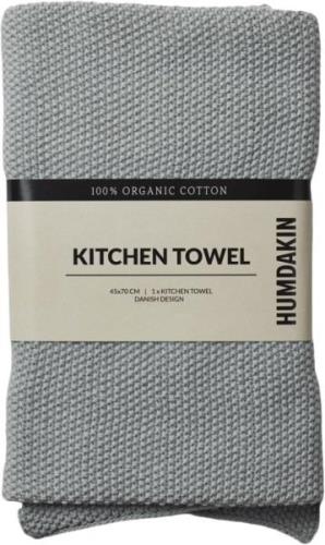 Humdakin Knitted Kitchen Towel Stone Stone Str 45x70 cm - Viskestykker...