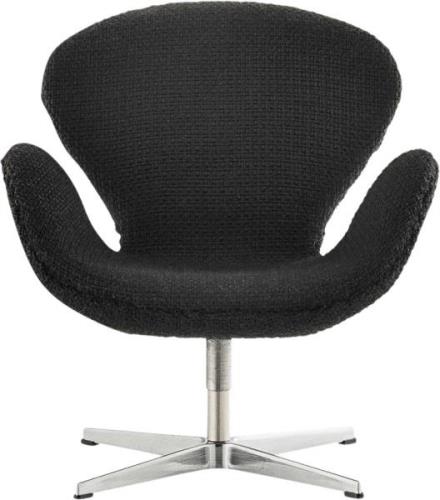 Fritz Hansen Miniature Svane Black Atlantic Sort Str b: 13,5 cm, h: 9 ...