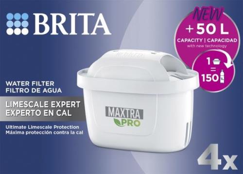 BRITA Brita Pack 4 Mxpro Cartridges Hvid - Kander hos Magasin