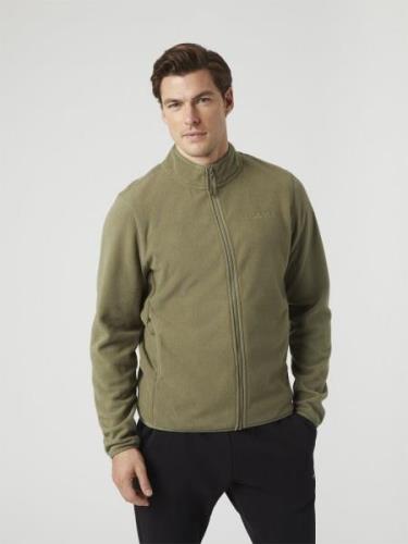 Björn Borg Borg Full ZIP Fleece Mand Deep Lichen Green Fleece Str L - ...