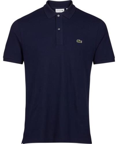 Lacoste Slim fit Petit Piqué Polo Mand Navy Blue Kortærmede Poloer Str...