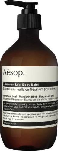 Aesop Geranium Leaf Body Balm 500 ml - Cremer hos Magasin