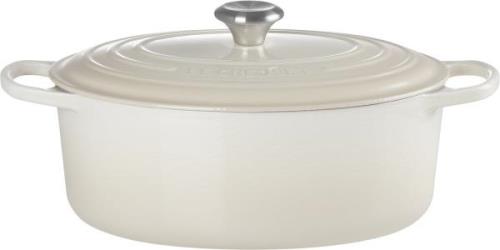 Le Creuset Oval Gryde 31 Meringue Signa Meringue Str 31cm - Gryder hos...