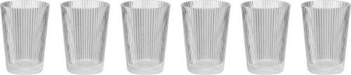 Stelton Pilastro Drikkeglas 0,24 l, 6 Stk Clear Clear - Vandglas hos M...