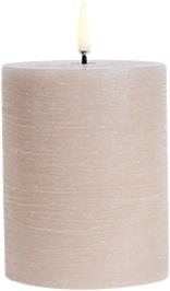 Uyuni LED Pillar Candle, Beige 0008 - Led Stearinlys hos Magasin