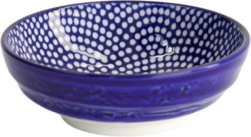 Tokyo Design Studio Nippon Blue Dish 9. 5x3 Dot Blue/white Str 9,5x9,5...