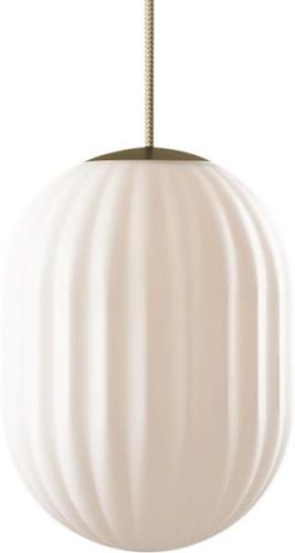 Nordic Tales Bright Modeco+ Crema Hvid Str Ø200mm - Pendler Messing ho...