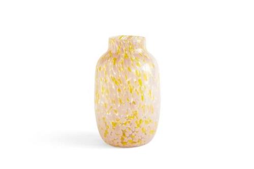 Hay Splash Vase Roundlarge-light Pink Light Pink And Yellow - Vaser ho...