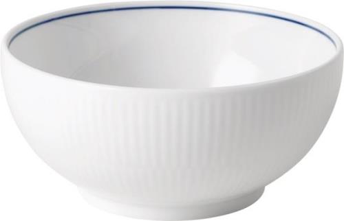 Royal Copenhagen Blueline Skål 73 cl 15 cm Hvid Str 15 cm - Serverings...