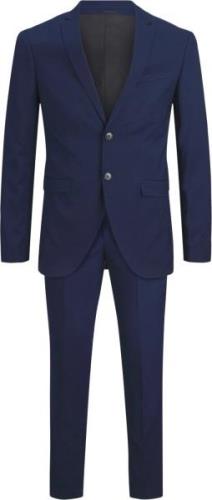 Jack & Jones Jprfranco Suit Noos Mand Medieval Blue/super Slim Fit Jak...