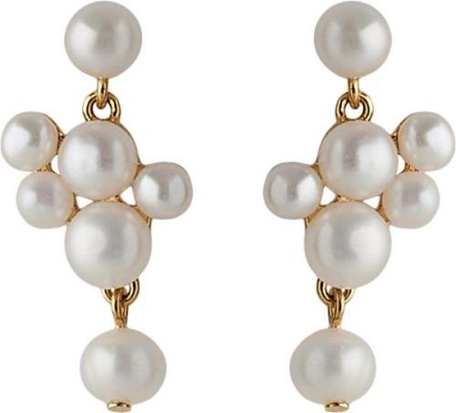 Pernille Corydon Jewellery Treasure Earrings Length 20 mm - Ørestikker...