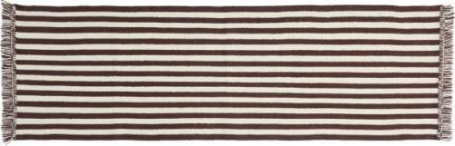 Hay Stripes and Stripes Wooll200 x W60 Cream Str L200 x W60 - Gulvtæpp...