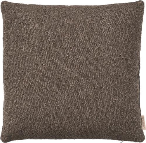 Blomus Cushion Cover Boucle- Colour Espresso 50 x 50 cm Espresso Str b...