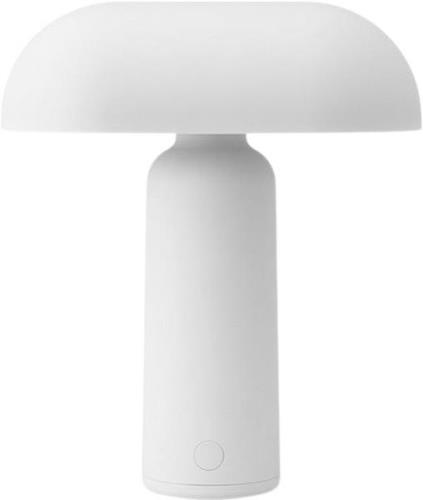 Normann Copenhagen Porta Portable Table Lamp White Str H 23,5cm Ø65 cm...